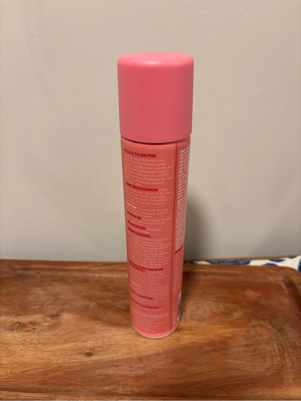 Cake Beauty The Big Wig Dry Texture Spray - Lightweight Styler - 60g/5.6 Oz
